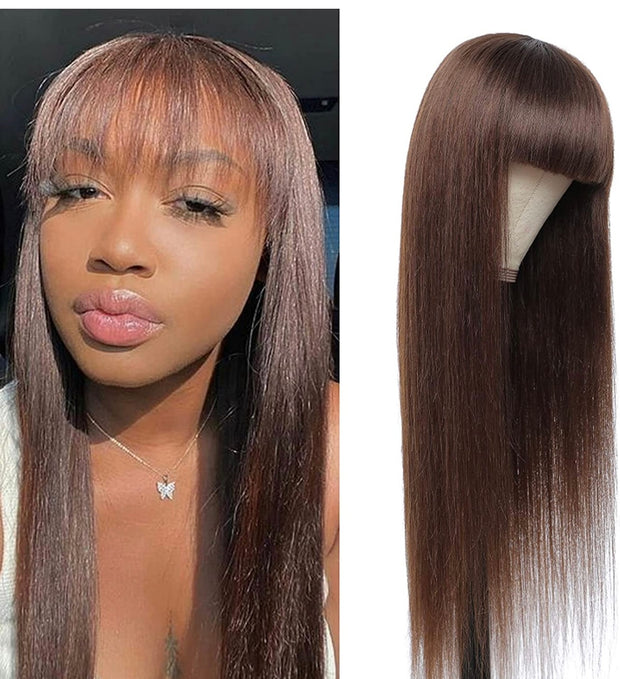Lace Wig Human Hair Brown & Black Colors