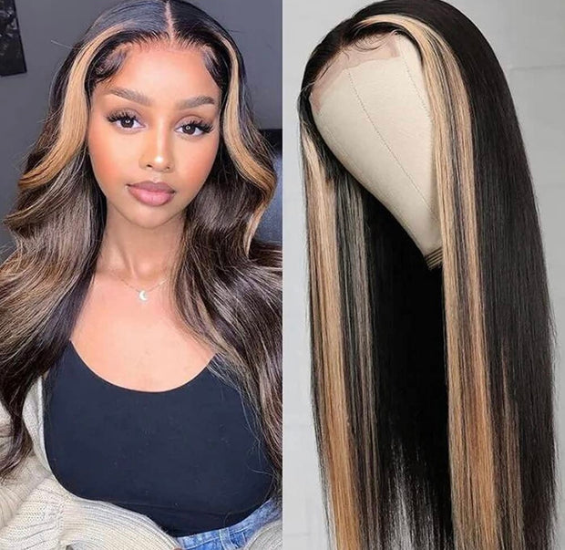 LACE FRONT STRAIGHT MONEY PIECE SIDES 1B/27